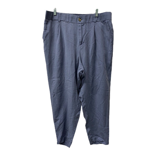 Athletic Leggings By Adidas In Blue, Size:L