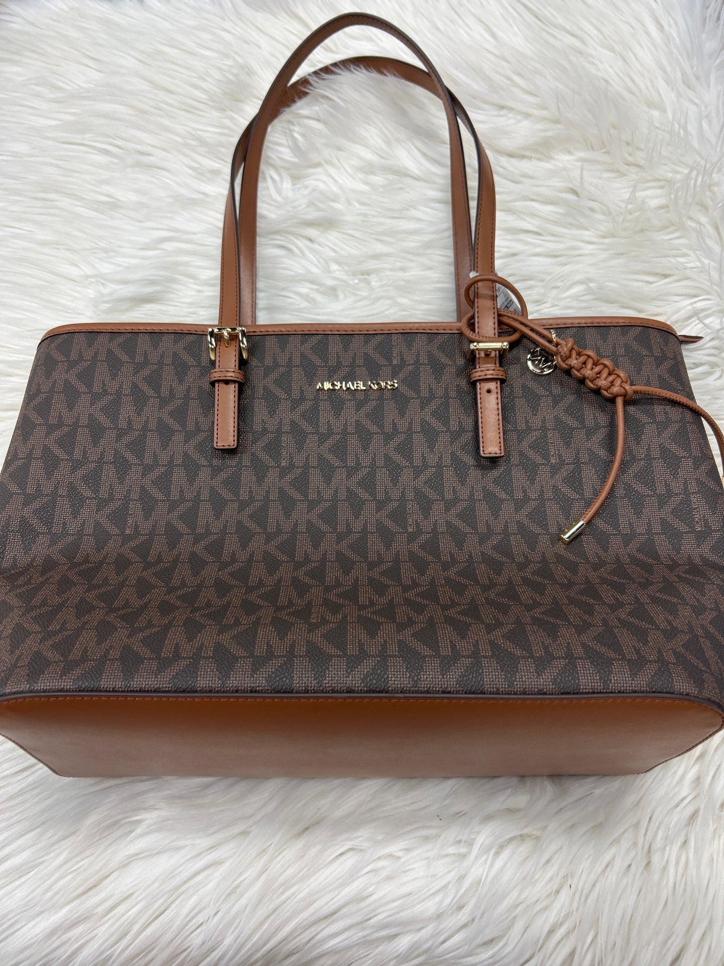 Handbag Designer By Michael Kors In Brown, Size:Large NWT