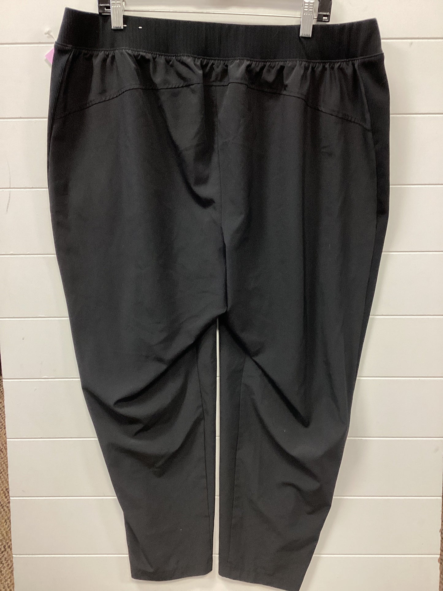 Athletic Pants By Livi Active In Black, Size:1X