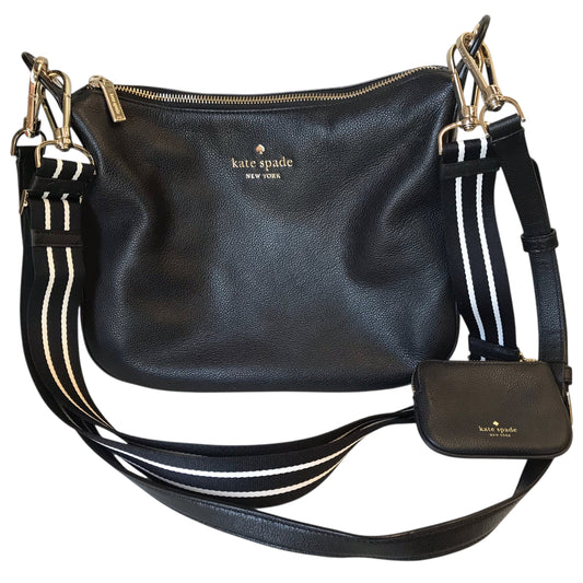 Crossbody Designer By Kate Spade In Black, Size:Medium