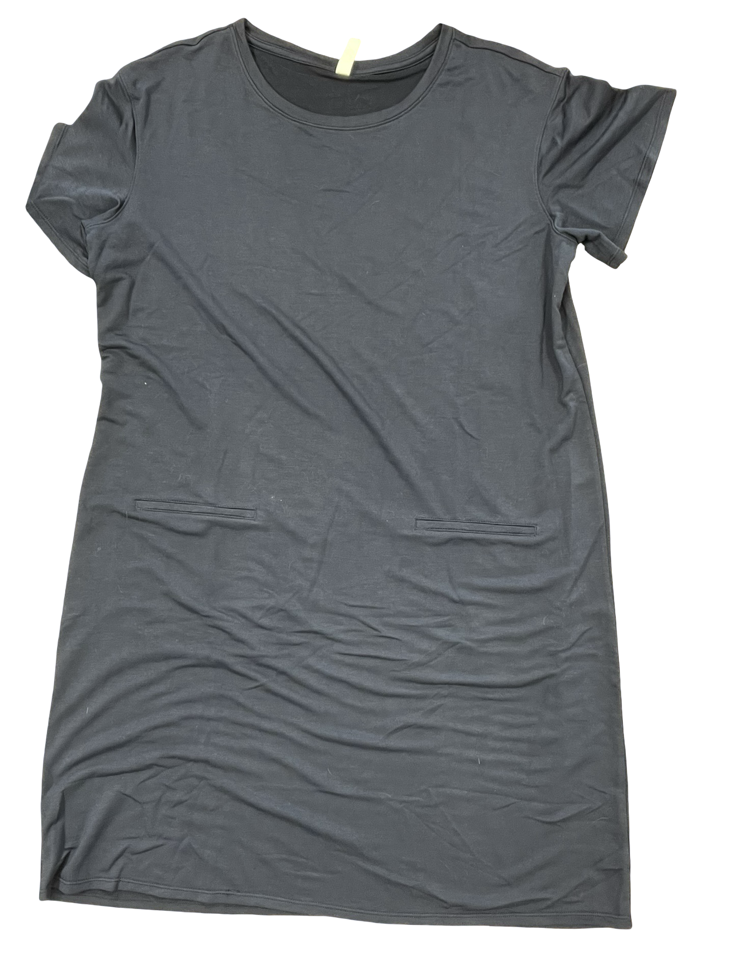 Dress Casual Midi By Stylus In Navy, Size:Xl