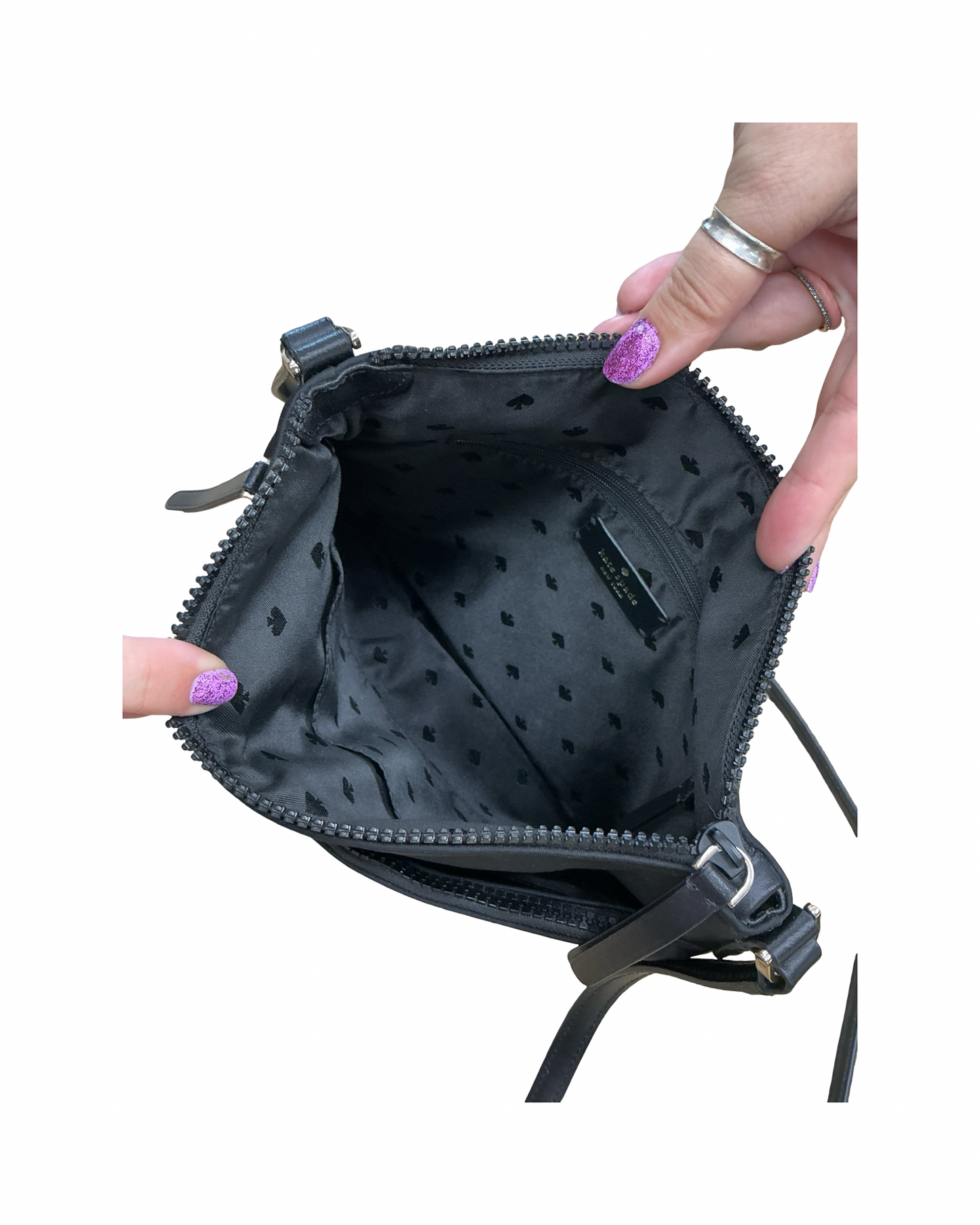 Crossbody Designer By Kate Spade In Black, Size:Medium