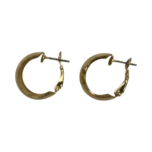 Earrings Hoop By Clothes Mentor In Gold