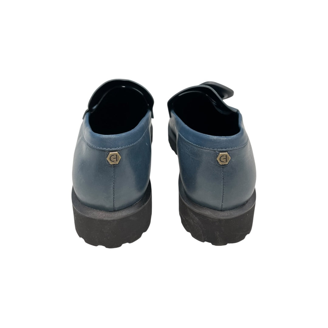 Shoes Heels Block By Cole-Haan In Blue, Size:8.5