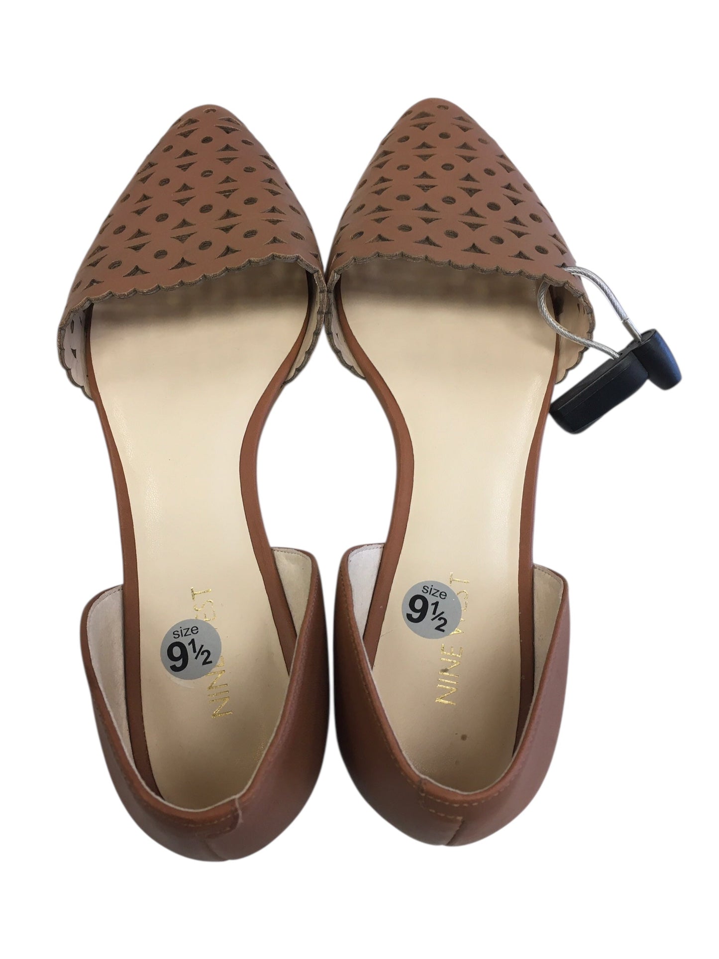 Shoes Flats By Nine West In Brown, Size:9.5