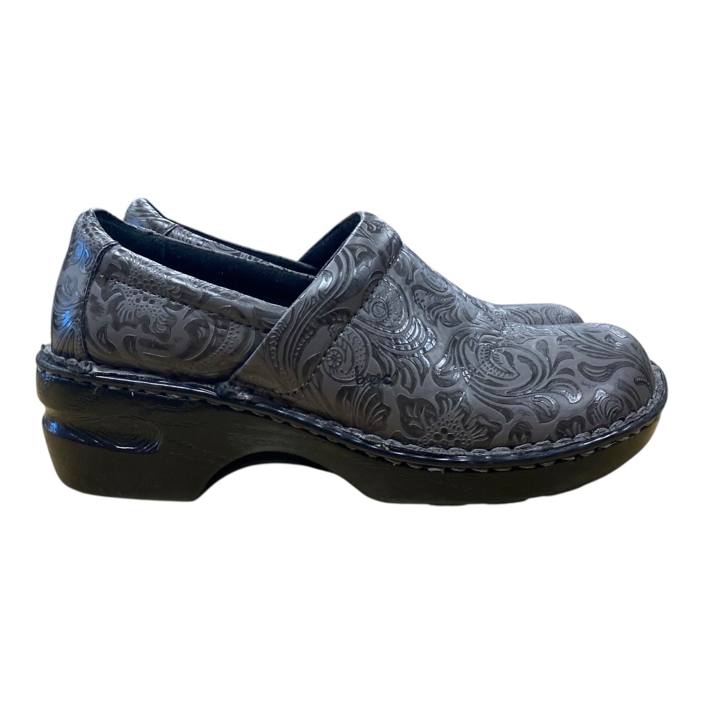 Shoes Flats By Boc In Grey, Size:10