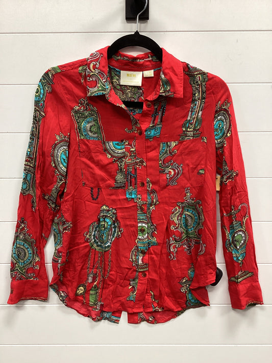 Top Ls By Maeve In Red, Size:S