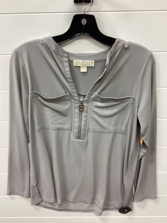 Top Ls By Michael By Michael Kors In Grey, Size:M