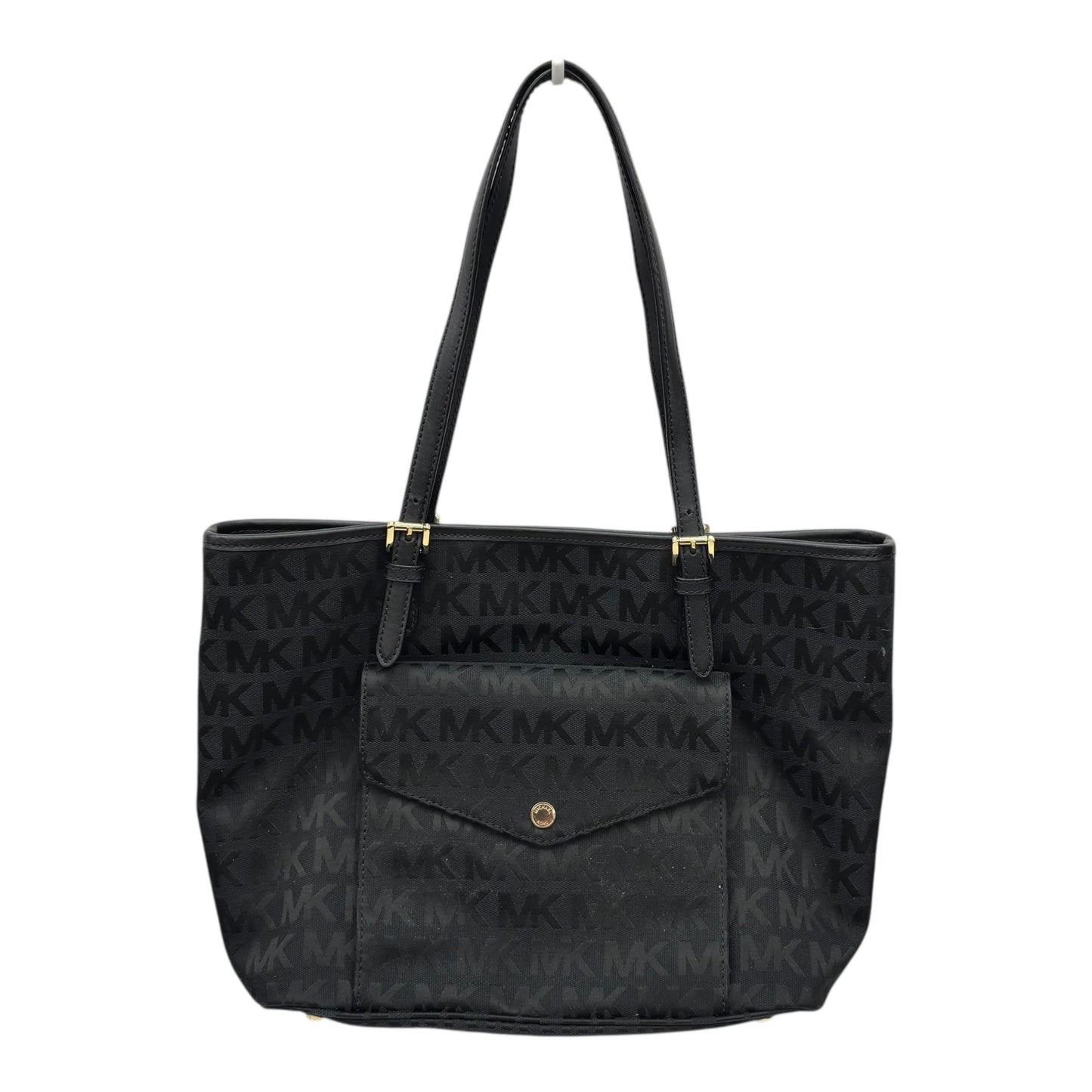 Tote Designer By Michael Kors In Black, Size:Medium