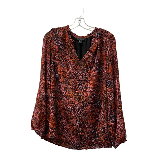 Top Ls By Adrienne Vittadini In Red, Size:L
