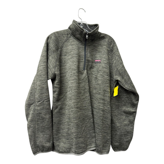 Athletic Jacket By Simply Southern In Grey, Size:Xl