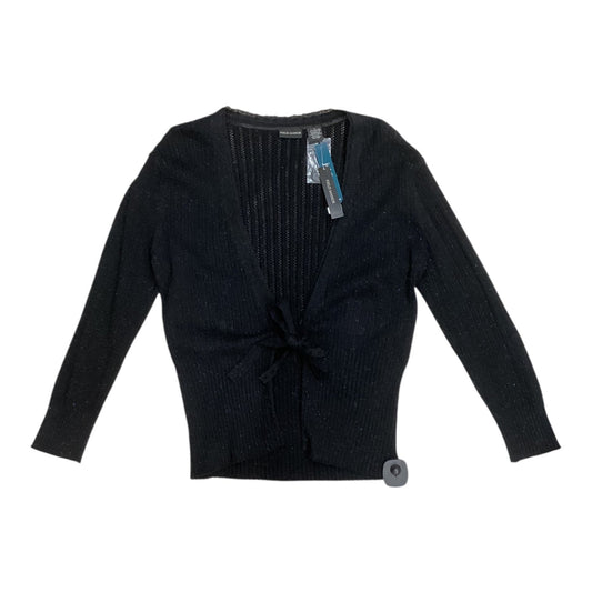 Cardigan By Field Manor In Black, Size:L