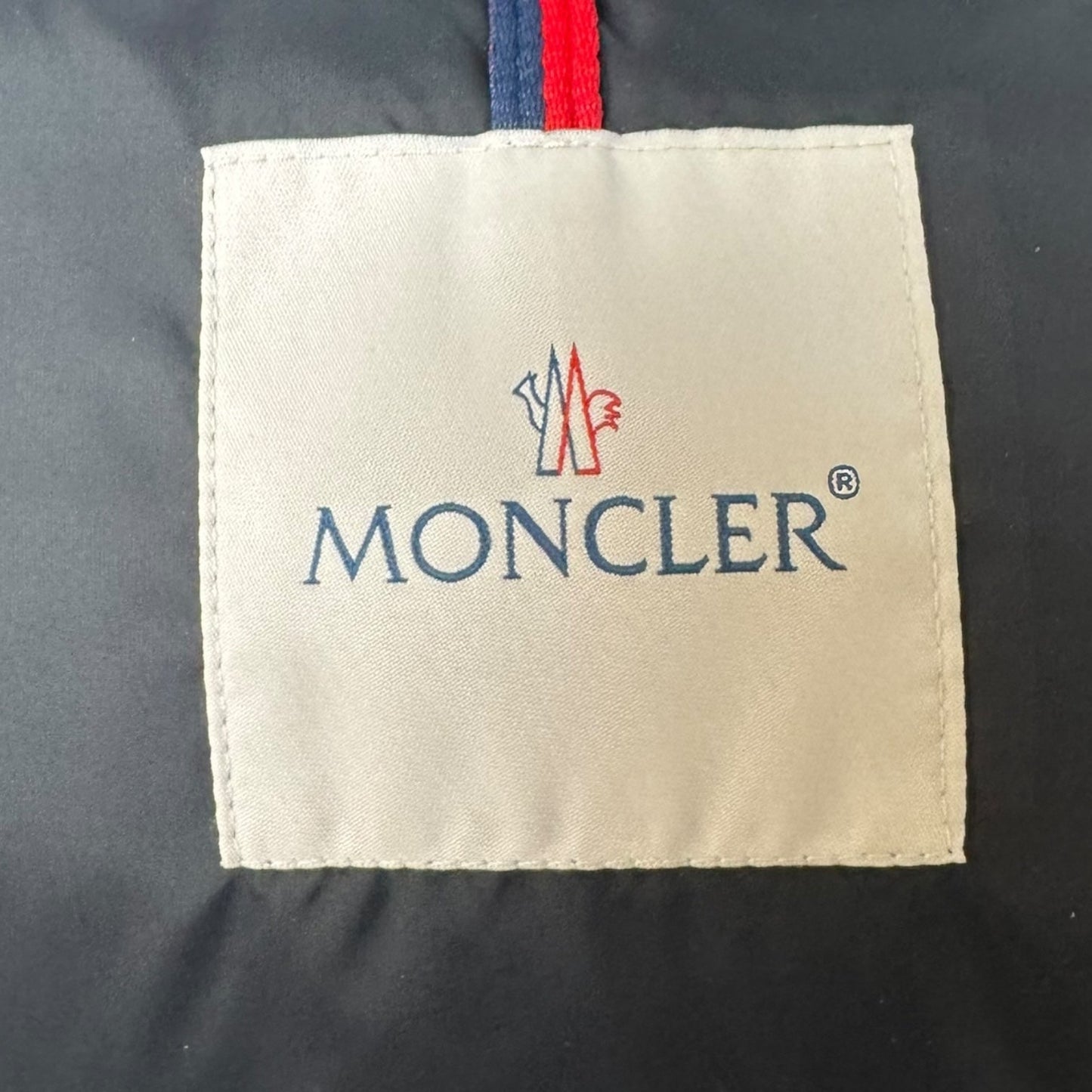 Betula Giubotto Goose Down Puffer Jacket Luxury Designer By Moncler In Black, Size: 0
