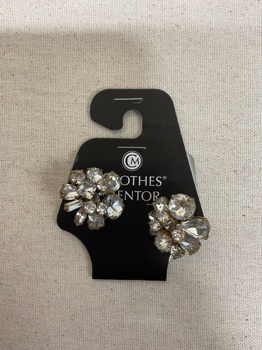 Earrings Hoop By Clothes Mentor In Clear