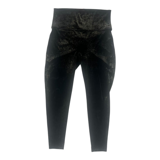 Pants Leggings By Spanx In Black & Gold, Size:2X