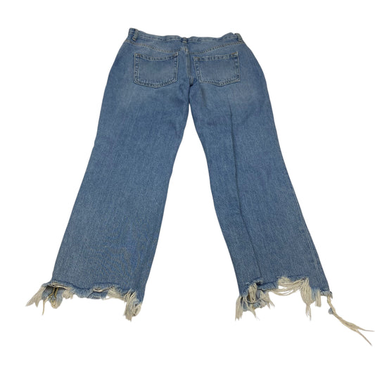 Jeans Wide Leg By We The Free In Blue, Size:4