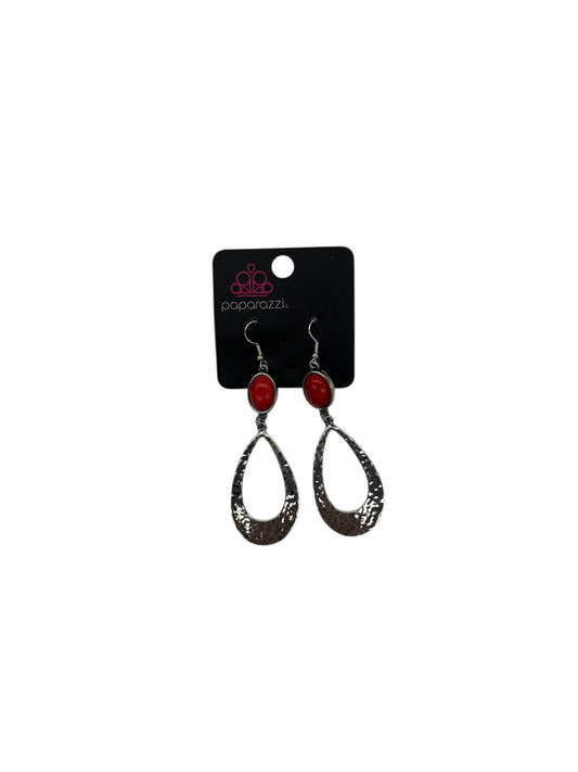 Earrings Dangle/Drop By Paparazzi In Silver