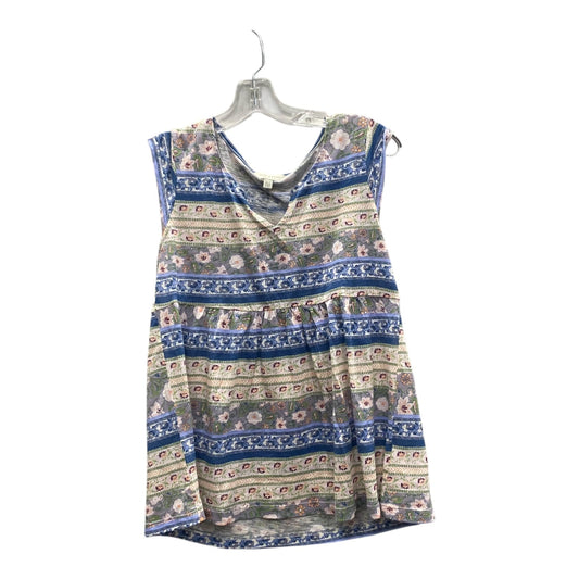 Top Ss By Lucky Brand In Blue & Green, Size:Xs