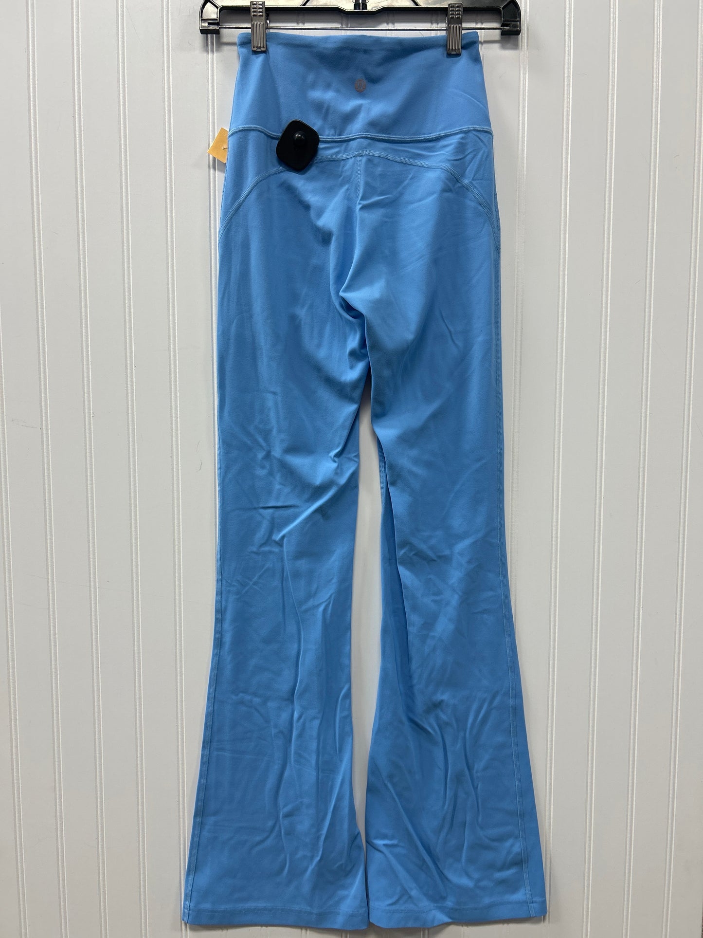 Athletic Leggings By Lululemon In Blue, Size:4