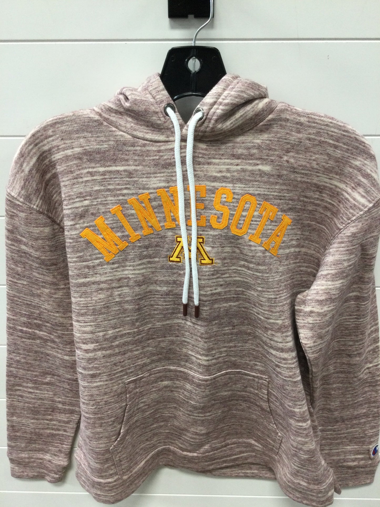 Athletic Sweatshirt Hoodie By Champion In Red, Size:S