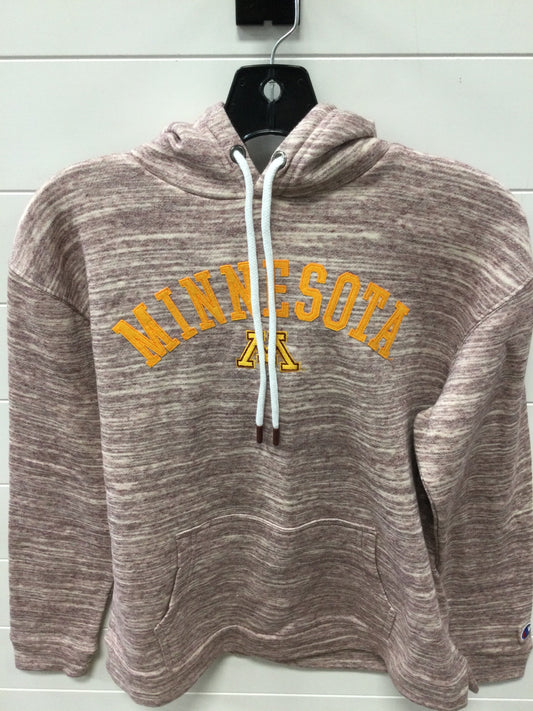 Athletic Sweatshirt Hoodie By Champion In Red, Size:S