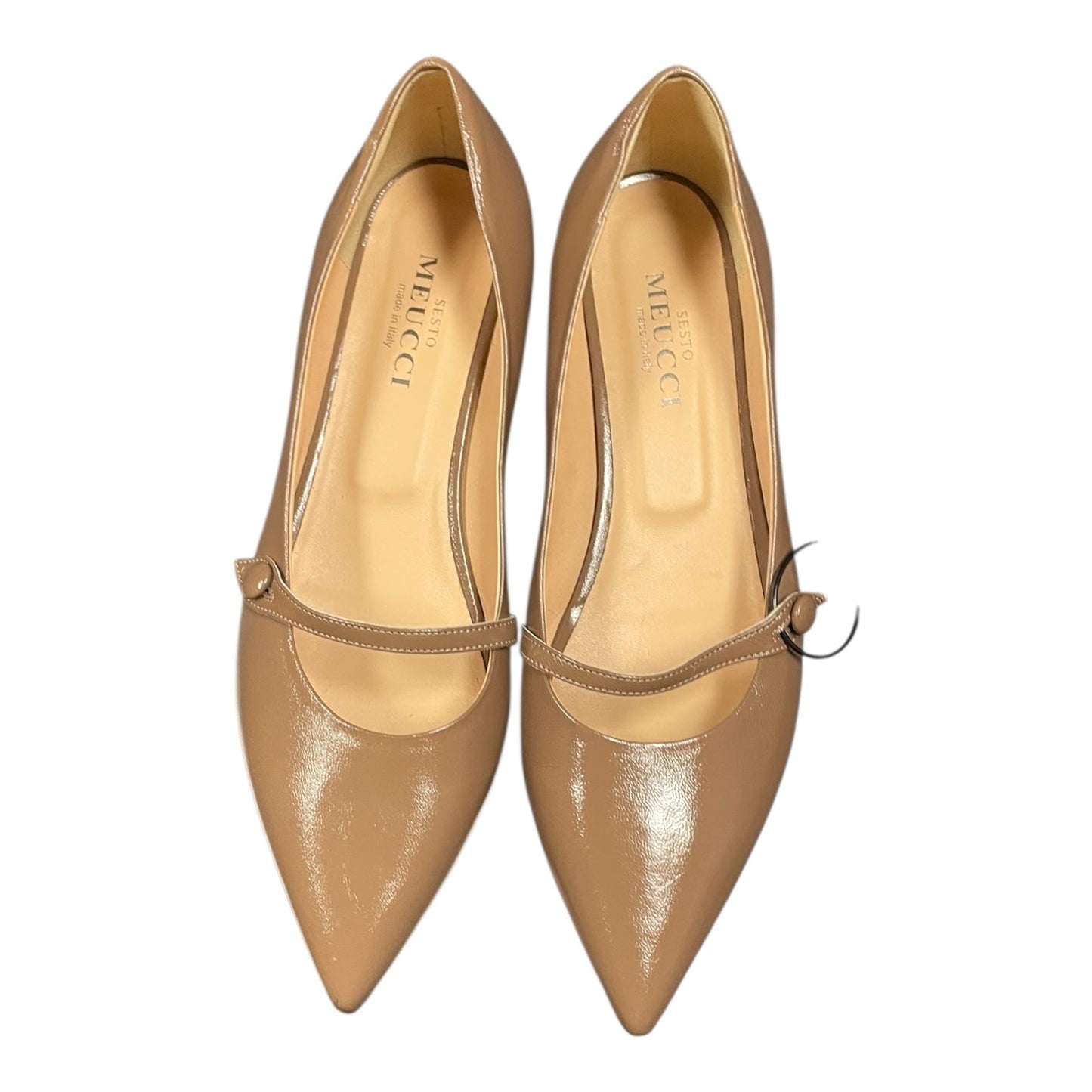 Shoes Flats By Sesto Meucci In Taupe, Size:11