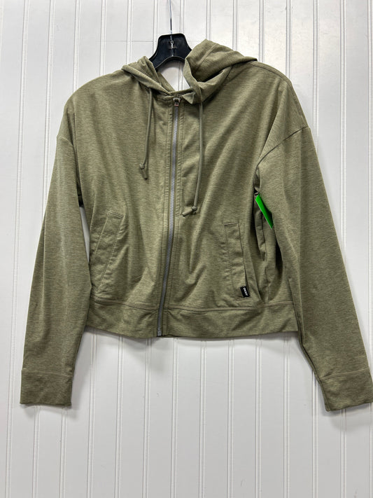 Athletic Sweatshirt Collar By Dkny In Grey, Size:S