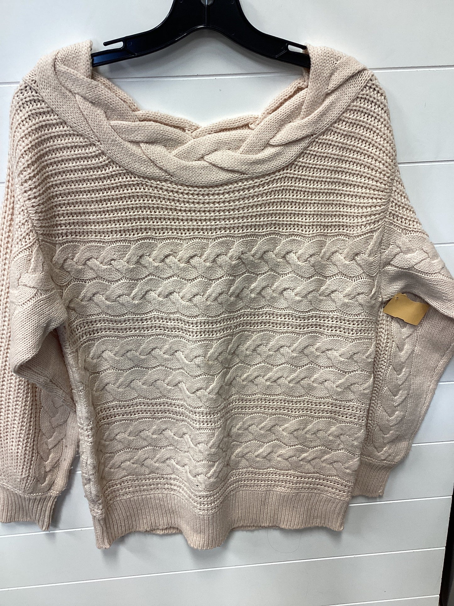 Sweater By Venus In Tan, Size:M