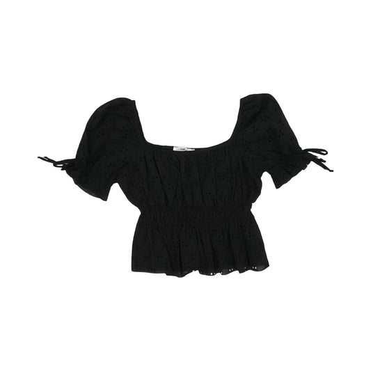 Blouse Ss By Cmf In Black, Size:M