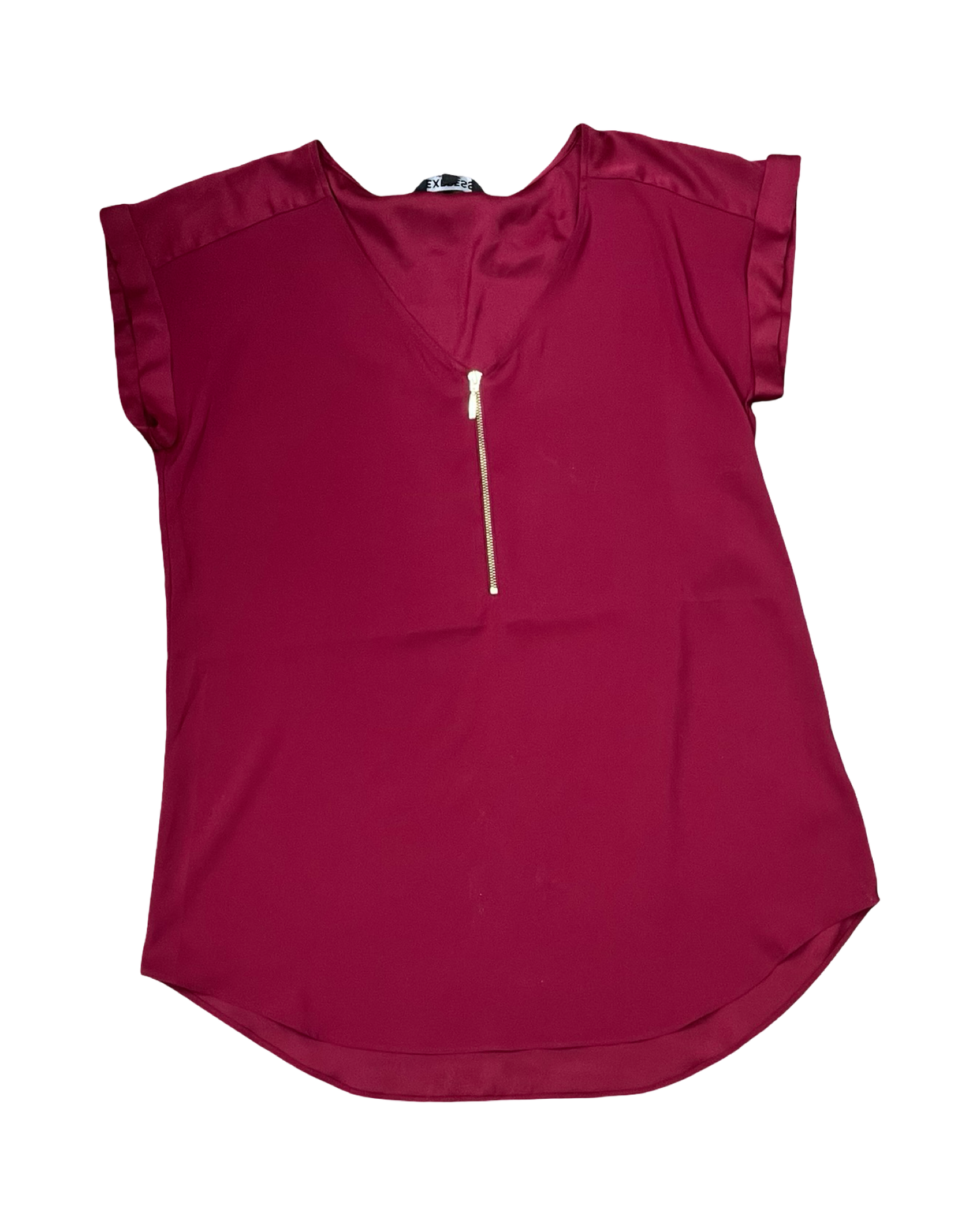 Top Ss By Express In Red, Size:L