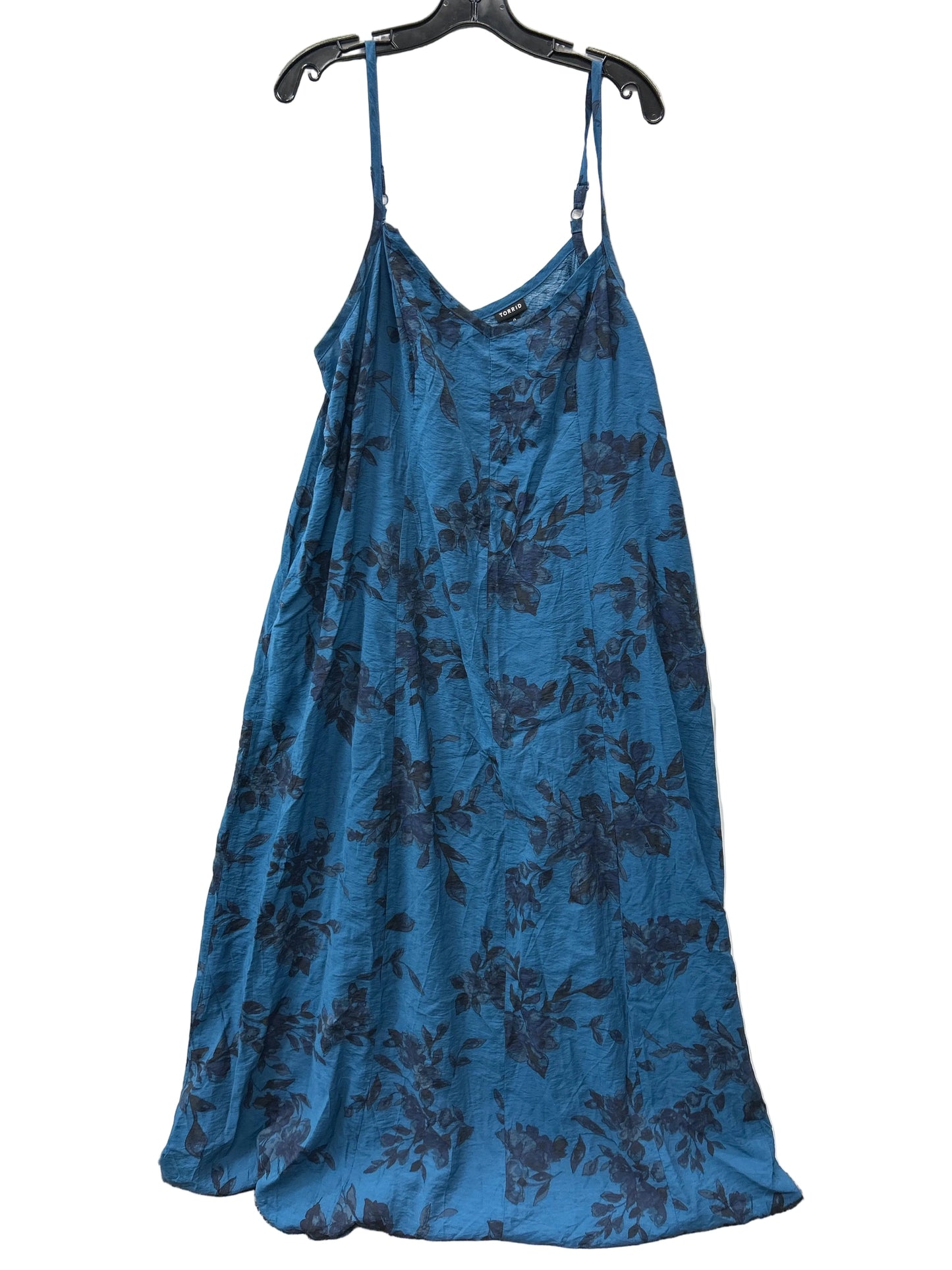 Dress Casual Maxi By Torrid In Blue, Size:Xl