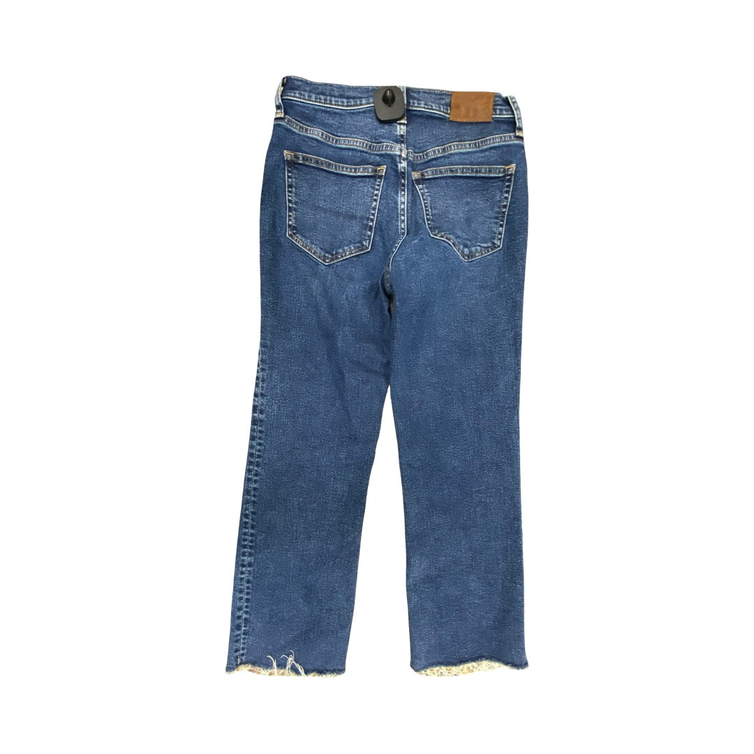 Jeans Boot Cut By J. Crew In Blue, Size:0P