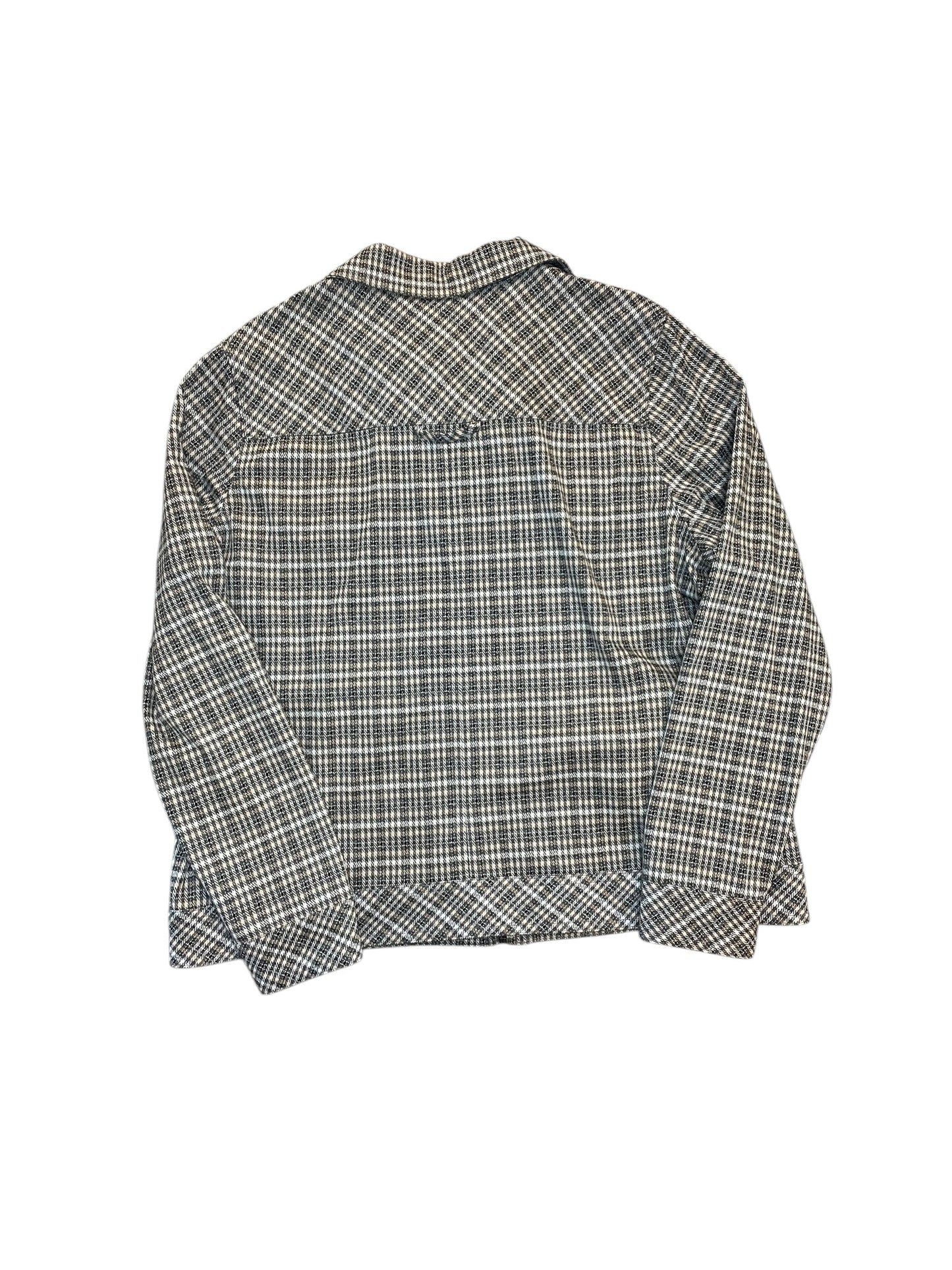 Jacket Other By Liverpool In Plaid Pattern, Size:Xl