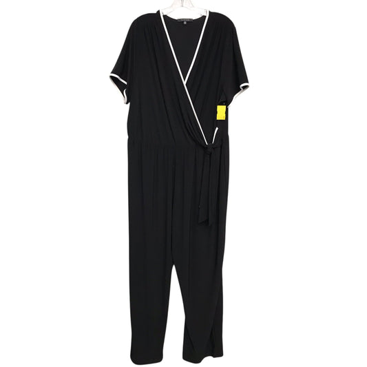 Jumpsuit By Tahari In Black, Size:3