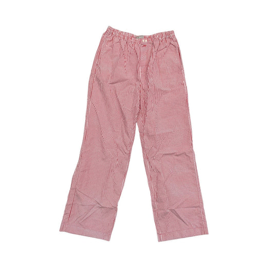 Pants Lounge By J. Crew In Red & White, Size:Xs
