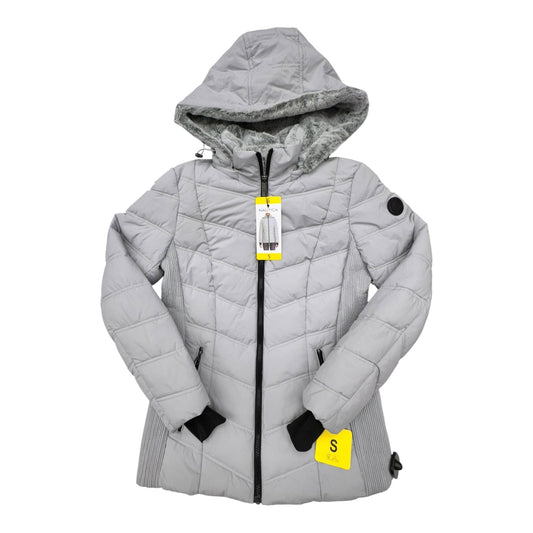 Coat Puffer & Quilted By Nautica In Purple, Size:S