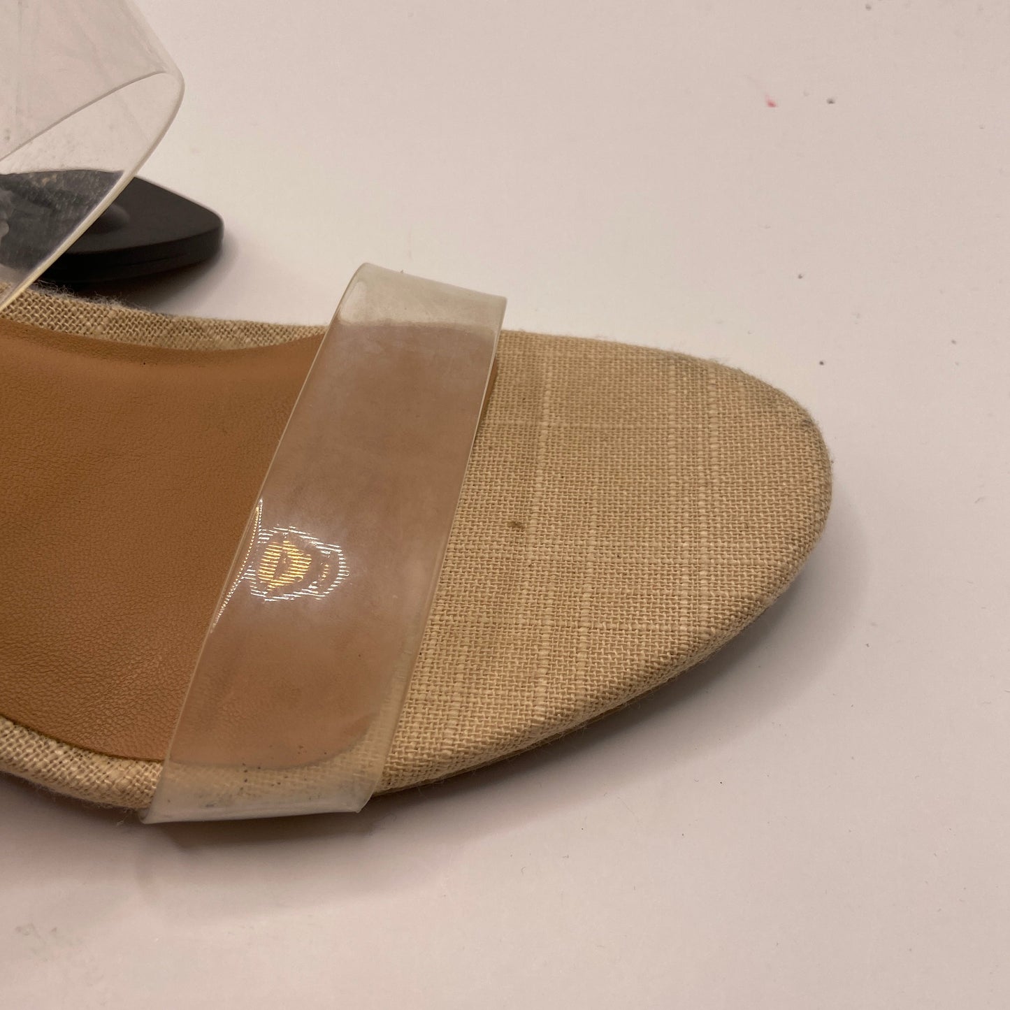 Sandals Heels Wedge By A New Day In Cream, Size: 8