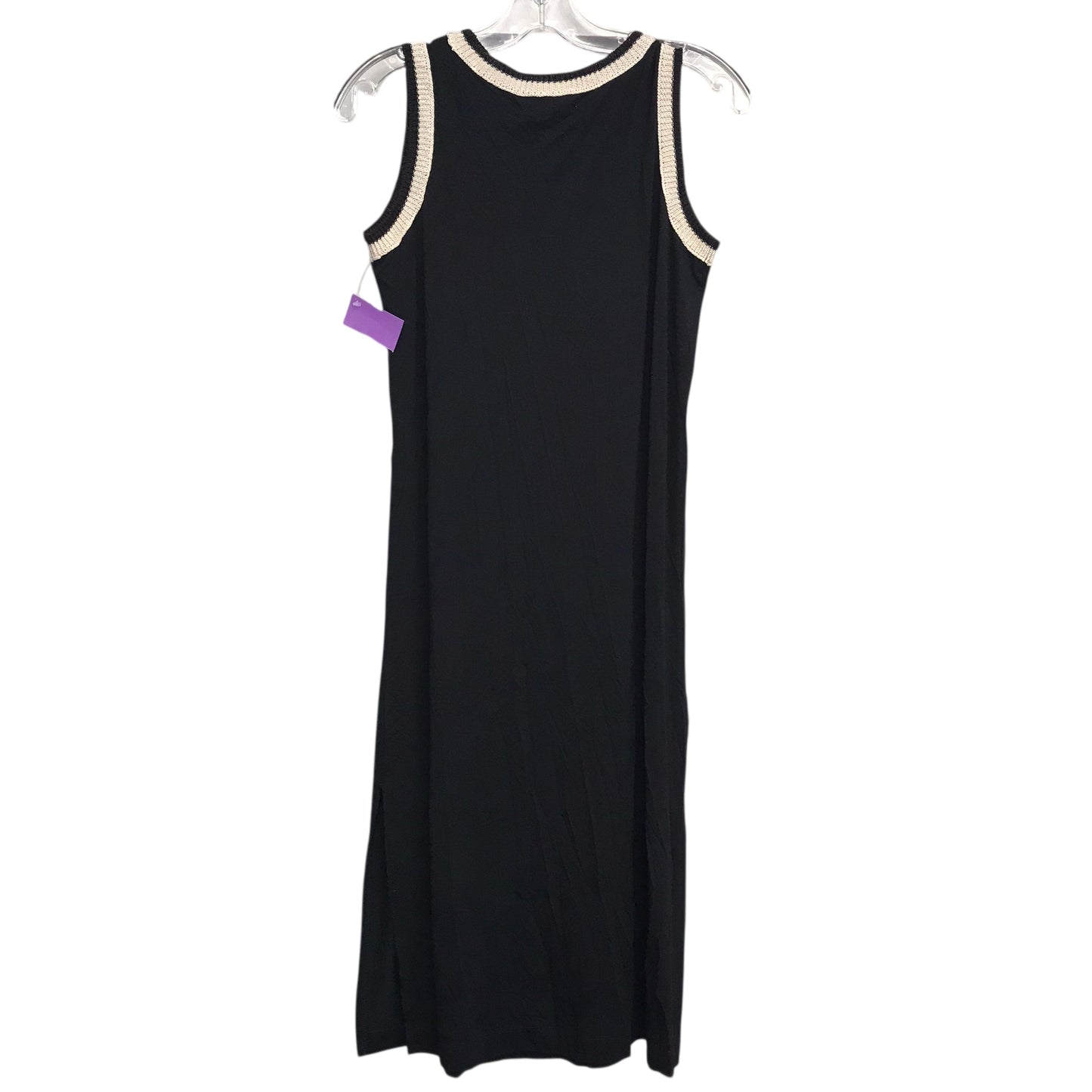 Dress Casual Midi By Loft In Black, Size:Xsp