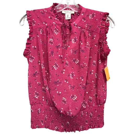 Top Sleeveless By Rachel Zoe In Pink, Size:S