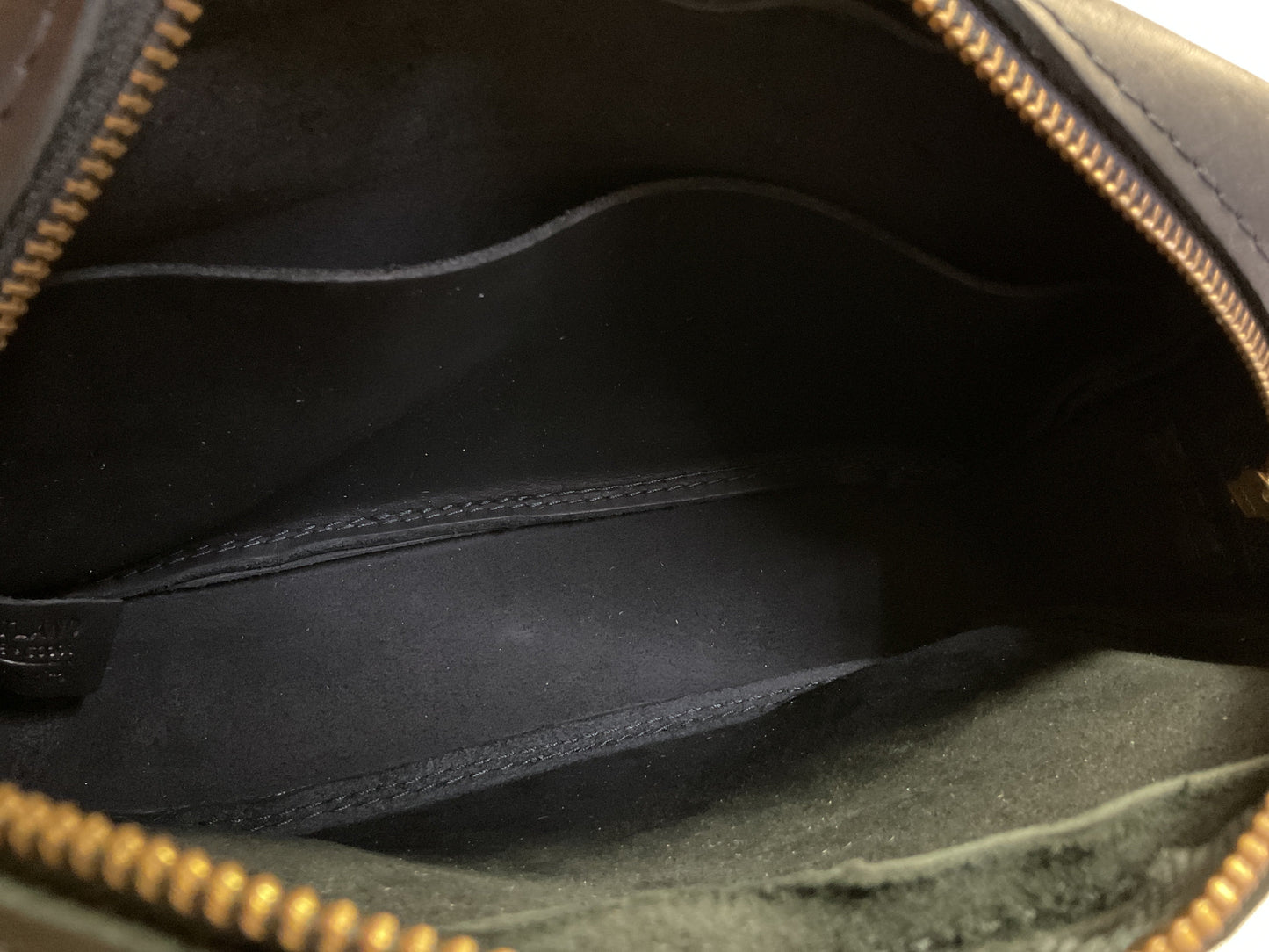 Crossbody Leather By Portland Leather In Black, Size:Medium