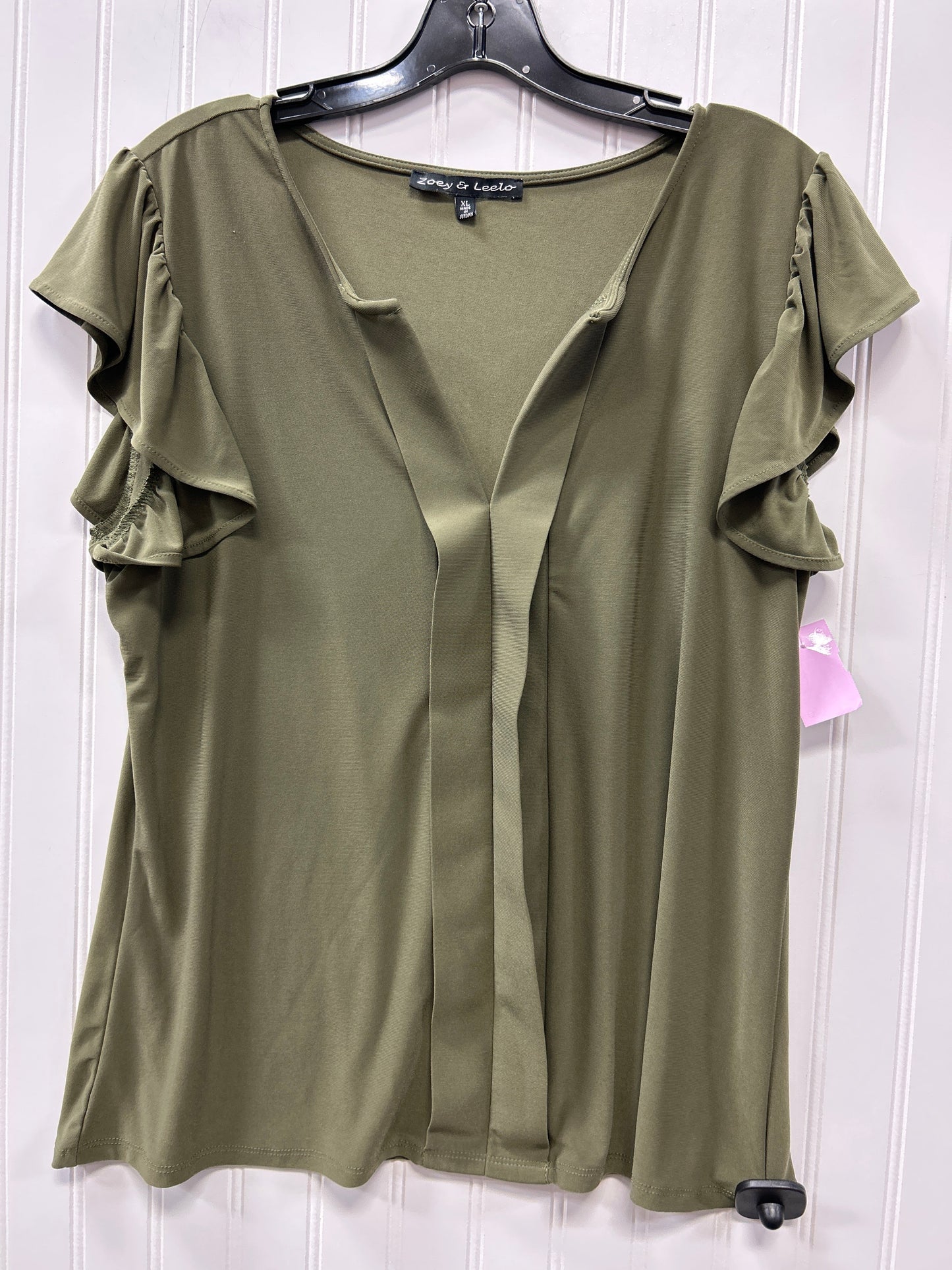Top Ss By Cmc In Green, Size:Xl