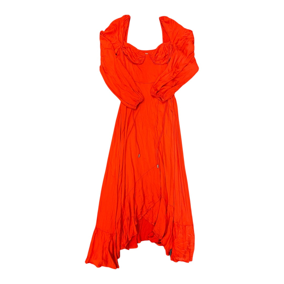 Dress Casual Maxi By Free People In Red, Size:S