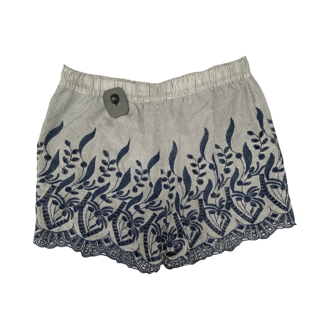 Shorts By Two By Vince Camuto In Blue & White, Size:Xs