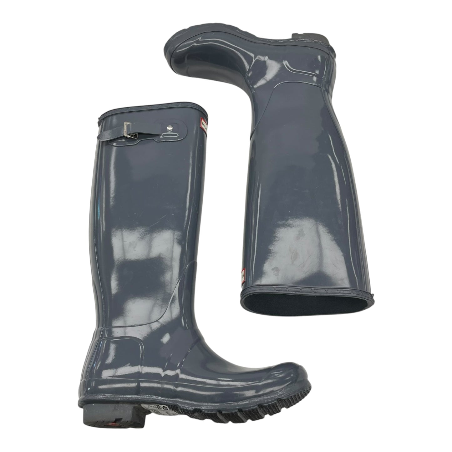 Boots Rain By Hunter In Grey, Size:8