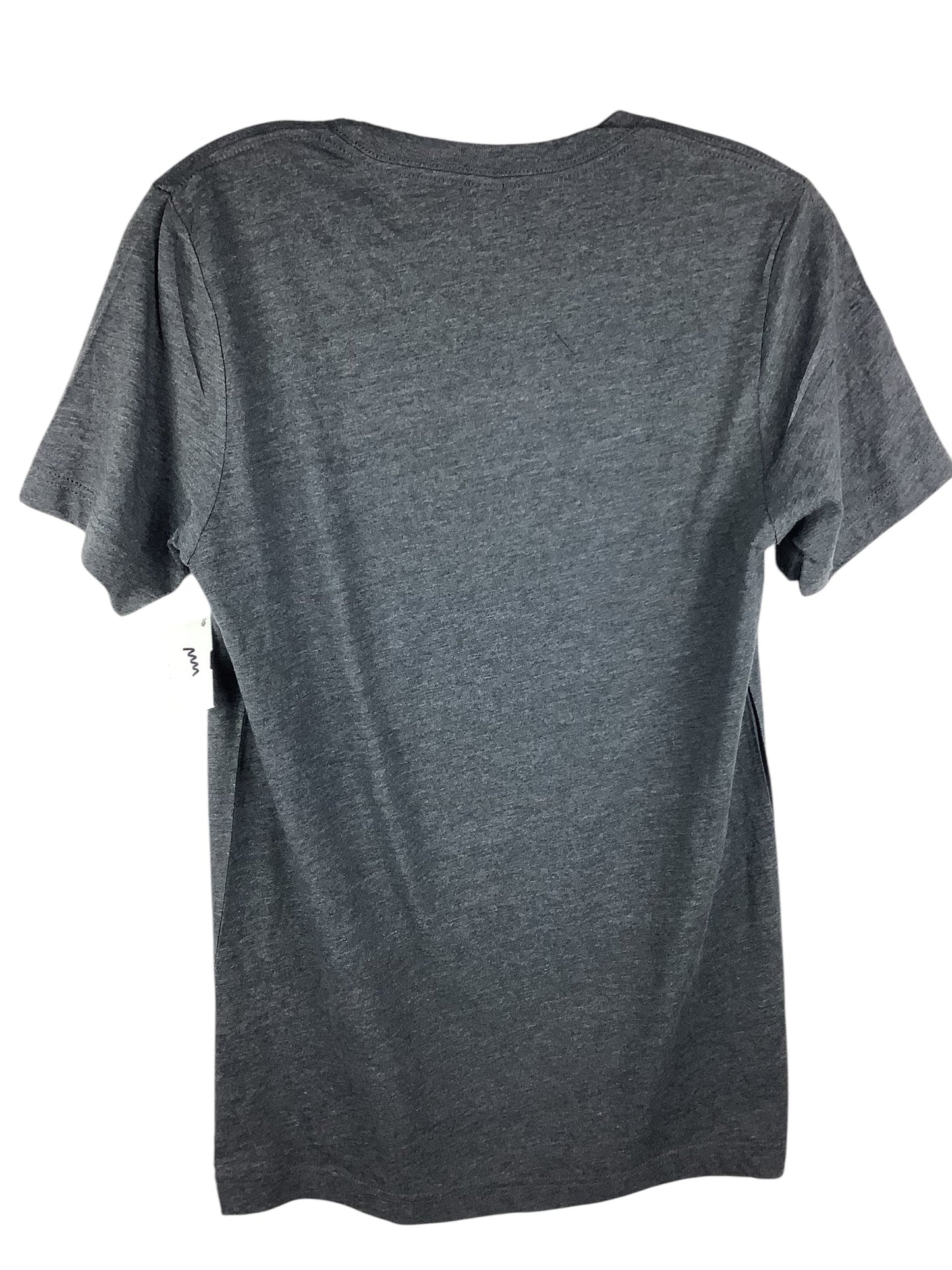 Top Short Sleeve Basic By Clothes Mentor In Grey, Size: S