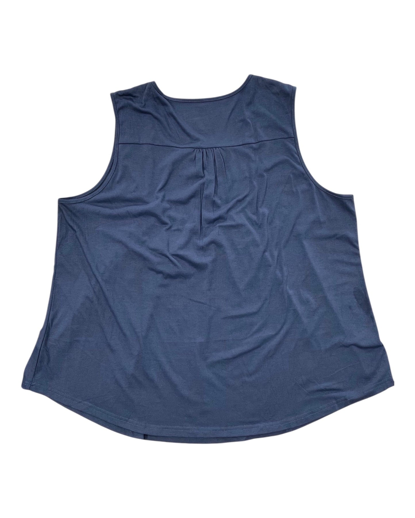 Top Sleeveless By Clothes Mentor In Blue, Size:3X