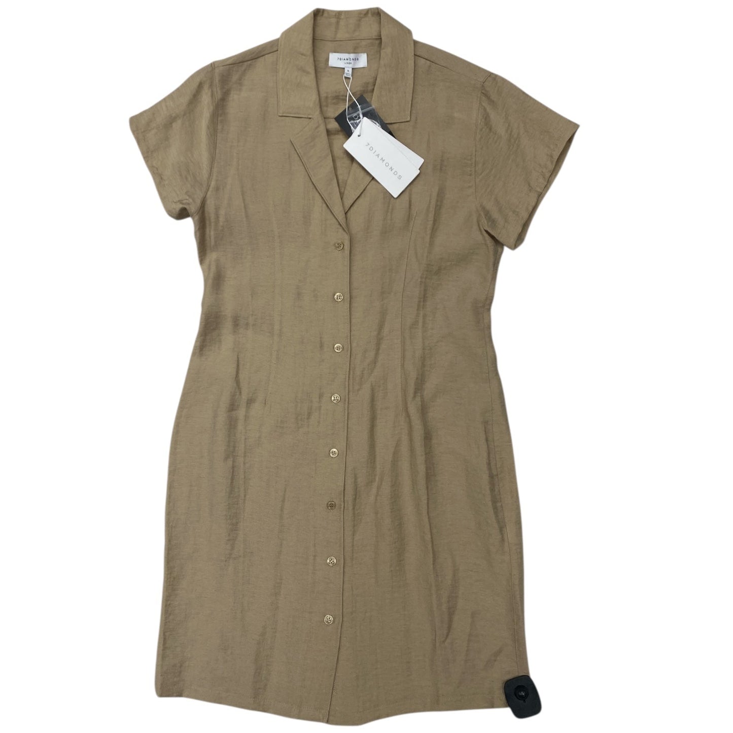 Dress Casual Short By Cmc In Brown, Size:S