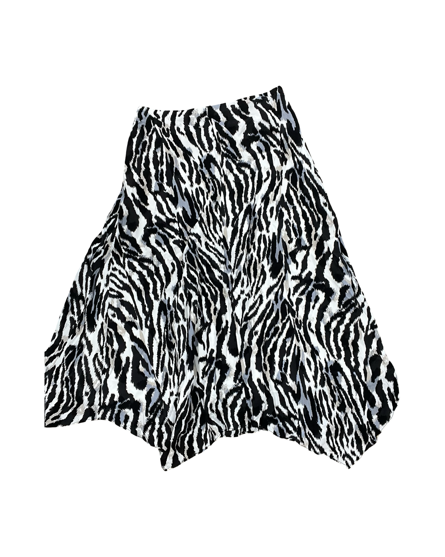 Skirt Midi By White House Black Market In Animal Print, Size:Xsp