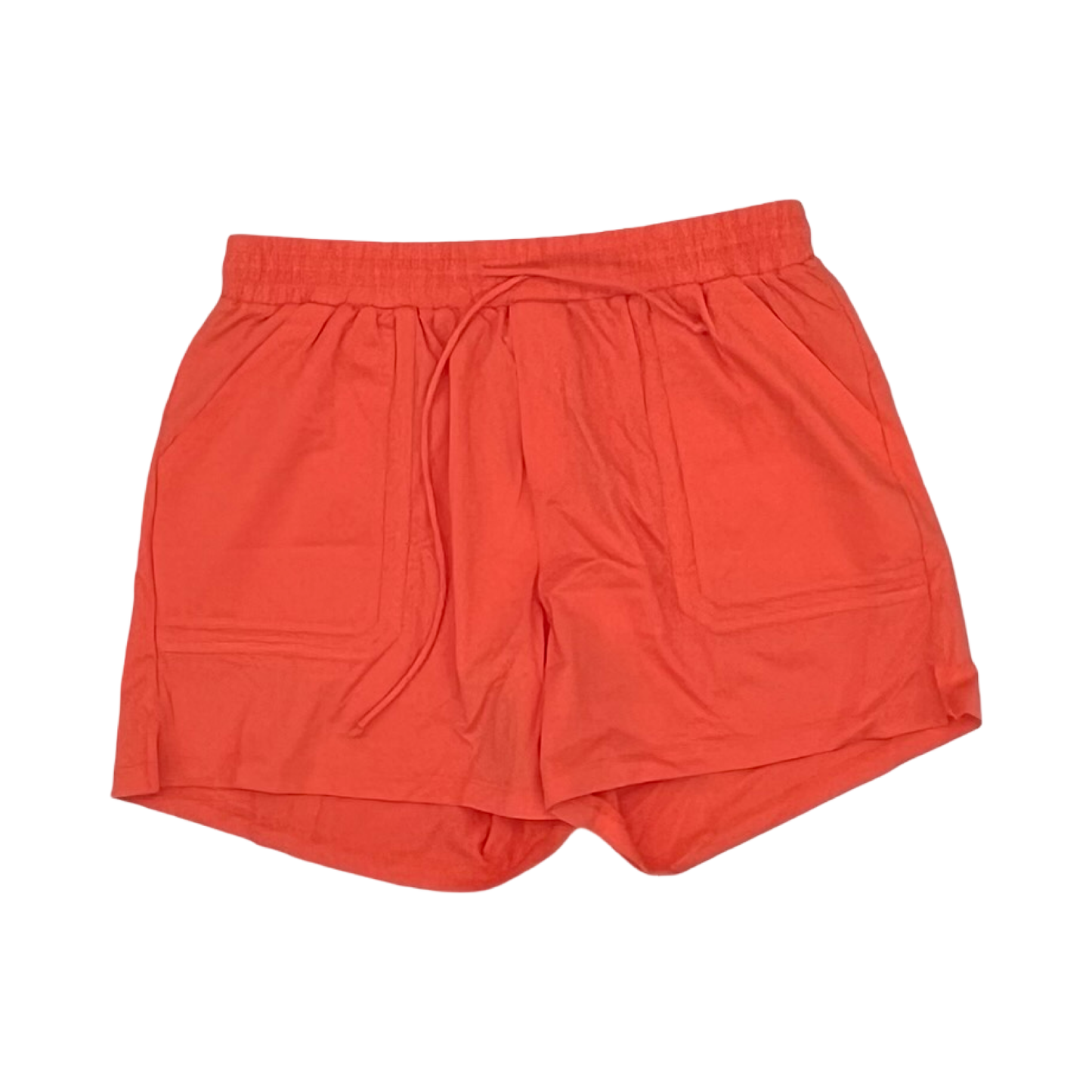 Athletic Shorts By Zyia In Orange, Size:M