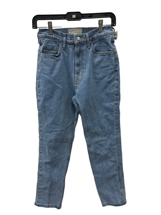 Jeans Straight By Everlane In Blue Denim, Size:2
